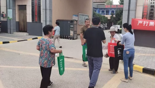 白城市无纺布袋上的“大文章”